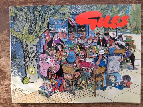 Giles cartoon book - giles,