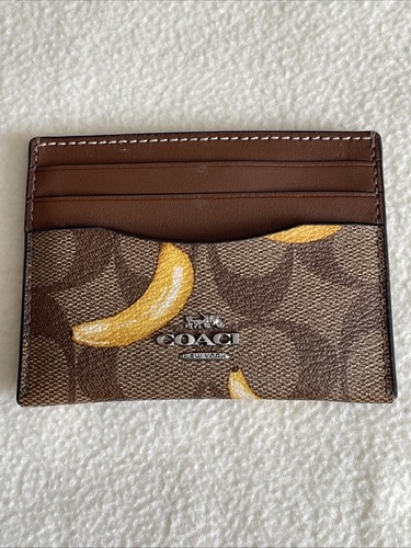 Coach new york card holder - york,