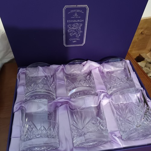 Edinburgh crystal glasses - crystal,
