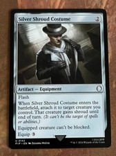 1x SILVER SHROUD COSTUME - FALLOUT - MTG - Magic the Gathering