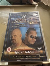 WWF WRESTLEMANIA  17 : 2001 ( THE ROCK VS STONE COLD: 2 DISC DVD BOX SET  )