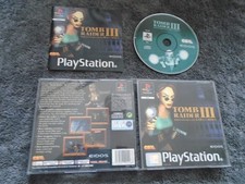 Tomb Raider 3 PS1 (COMPLETE INC MANUAL) Sony Playstation