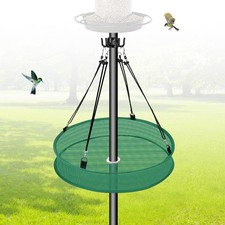 20'' Bird Seed Catcher Tray for Pole Mounted Bird Feeder, Birdseed Hoop with ...