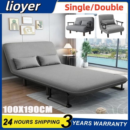Fabric sofa bed - fabric,