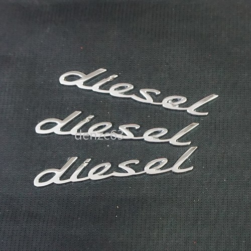 Diesel chrome silver metal - chrome,