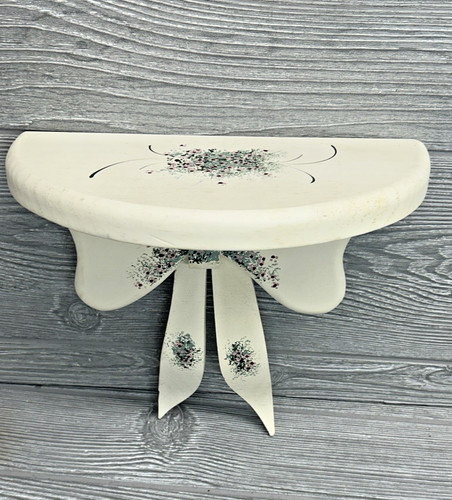 Wooden bow ribbon hanging wall - ribbon,