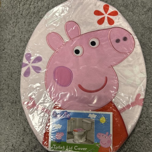 Peppa pig toilet lid - peppa,