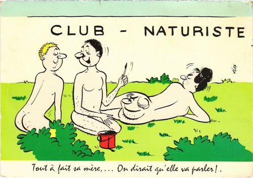 Cpm naturists humor pin - humor, up