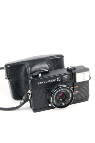 Konica c35 35mm compact - p,