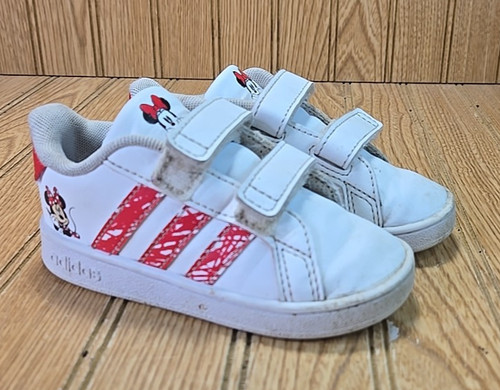 Adidas red and white sneakers - adidas,