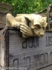 Gargoyle shelf hanging goblin