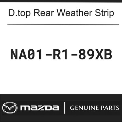 Mazda genuine na01 89xb - genuine, na01-r1-89xb