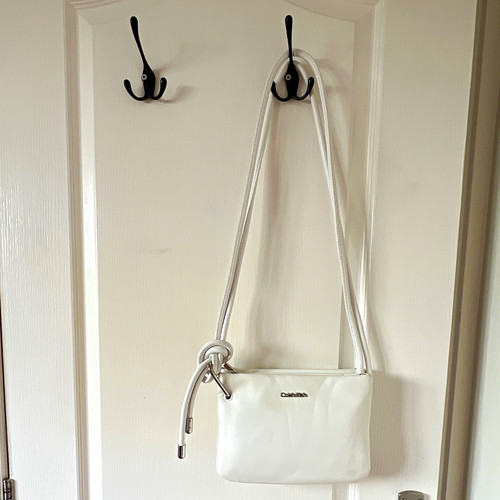 Calvin klein white faux - calvin,