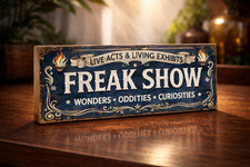 Freak Show Sign Fairground