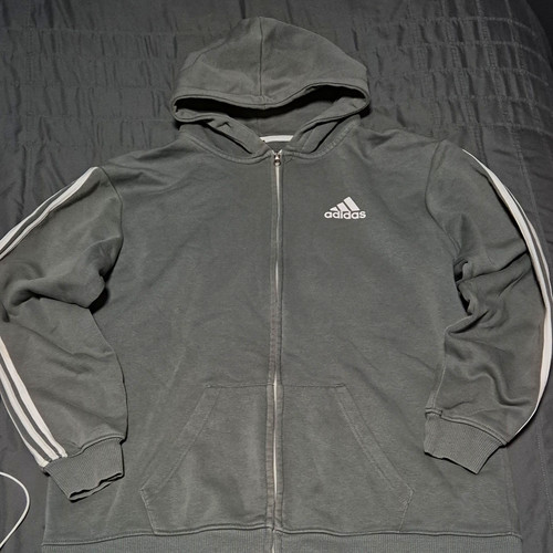Adidas men grey - men’s, zip