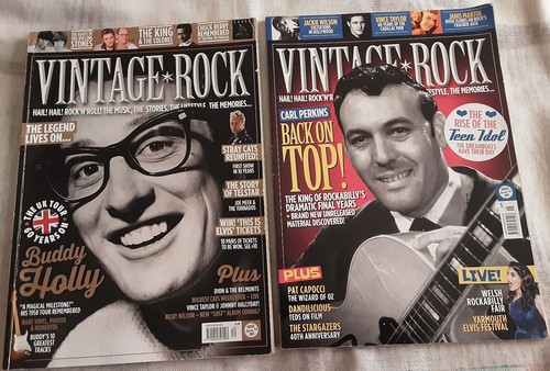 Vintage rock magazines - rock,