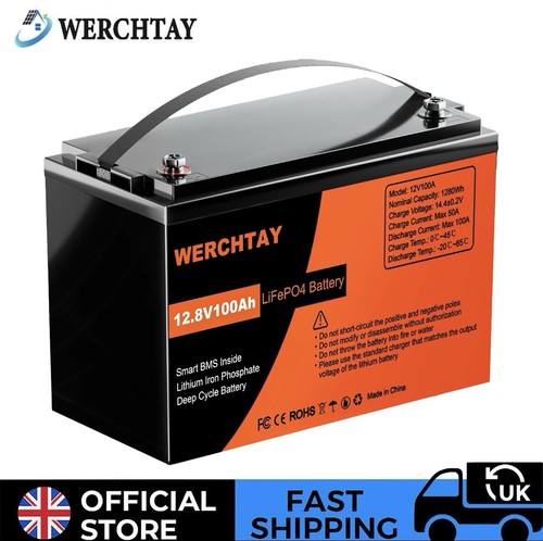 12v werchtay 100ah lithium - werchtay,
