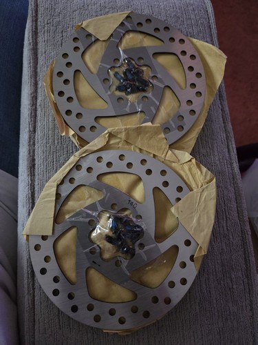 Pair 140mm disc brake - of,