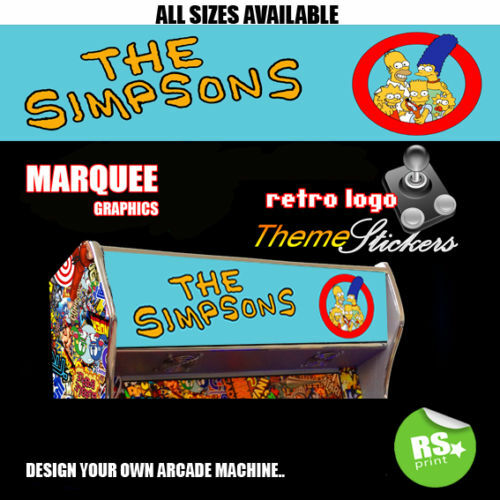 Simpsons graphic arcade - graphic,