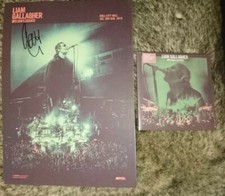 Liam Gallagher Hand Signed