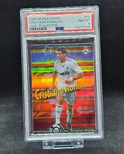 2009-10 Mundicromo Cristiano Ronaldo Liga '10 Quiz Foil #52 PSA 8 NM-MT 