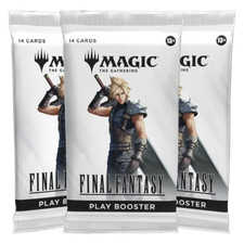 3 x Play Booster Pack ~ Final