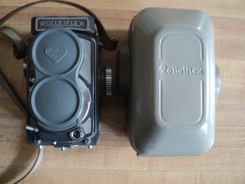 Rolleiflex baby 4x4 gray tlr - baby,