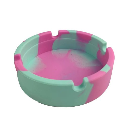 Silicone round ashtray heat - ashtray,