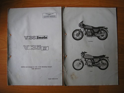 Moto guzzi v35ii - moto,