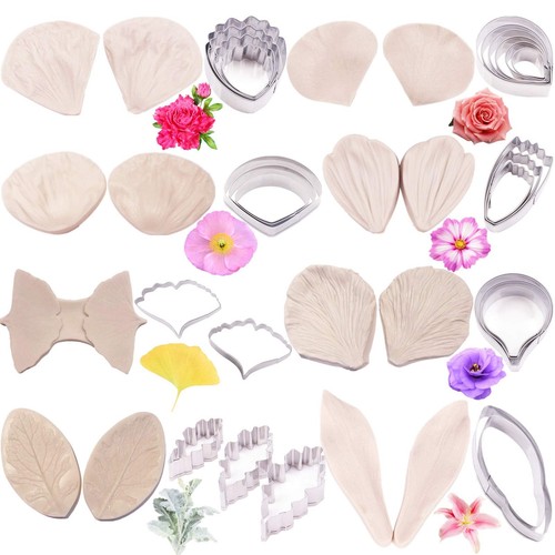 16set gum paste - flower, tools