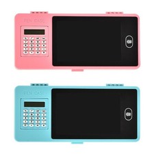 With calculator pencil case - calculator,
