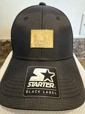 Starter Black Label 50 Years Limited Edition Cap – Gold Metal Logo – Brand New 