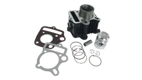 Aluminium cylinder set black - aluminium,