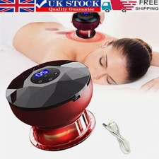 Electric Vacuum Cupping 3 Modes LED Display Anti-Cellulite Therapy Massager UK