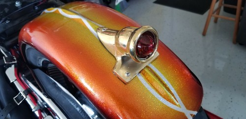 Brass crocker style tail - brass,
