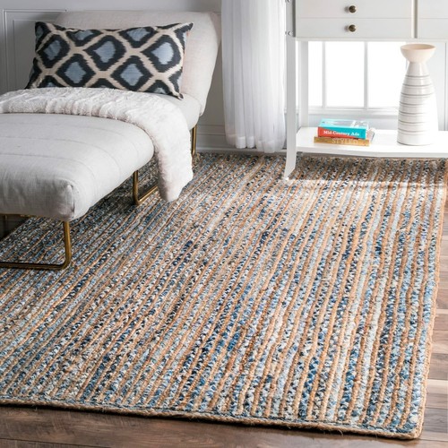 Rug 100 natural denim - rug, 100%