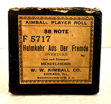 Kimball Player Piano Music