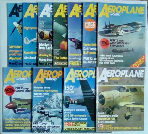 Aeroplane monthly magazine - monthly,