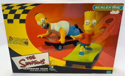 Scalextric the simpsons - scalextric,