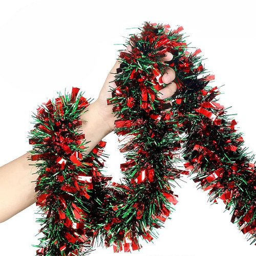 Christmas tinsel garlands - tinsel,