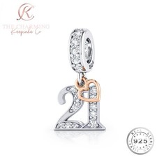 21st Birthday Charm Genuine