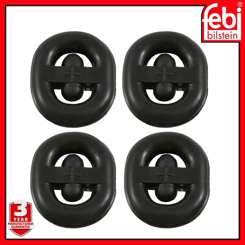 Rear rubber exhaust - rubber, x4