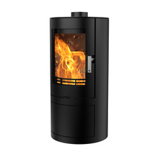 Wood burning stove cylindrical - burning,