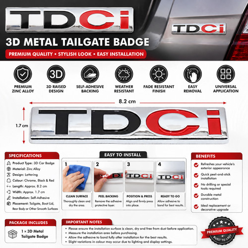 Tdci metal rear tailgate - 3d,