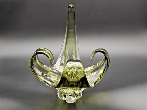 Vintage chalet art glass - art,