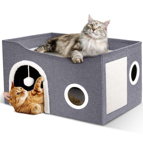 Large cat house for - house, indoor