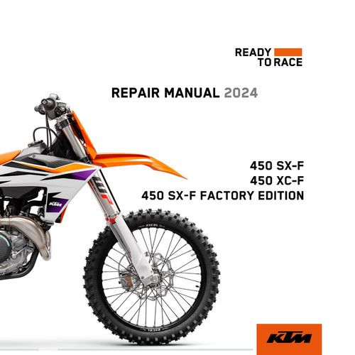 2024 ktm 450 f service - 450, sx-f