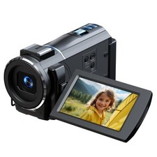 Camcorder 4K 48MP Video Camera Handheld Digital DV Touchscreen & IR Night Vision