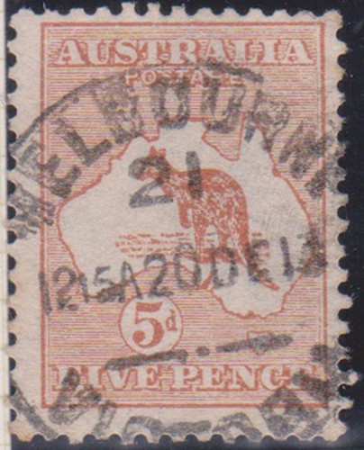 1913 v5d brown - (f249-21),