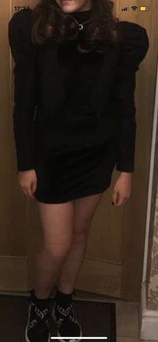 Black francesca couture dress - francesca,
